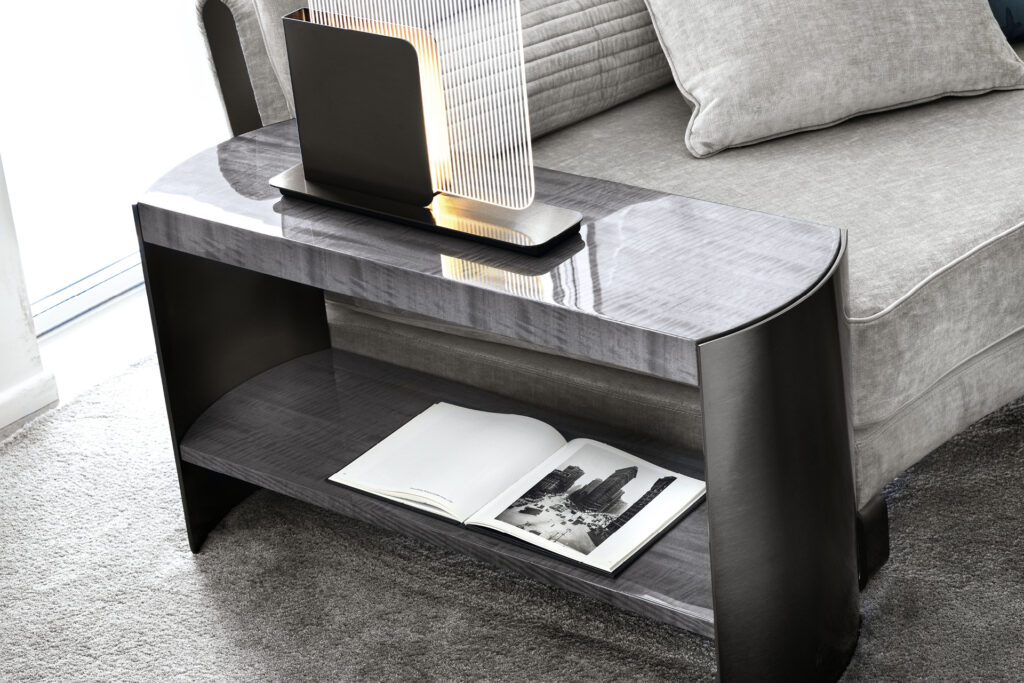 Mirage end sofa table collection