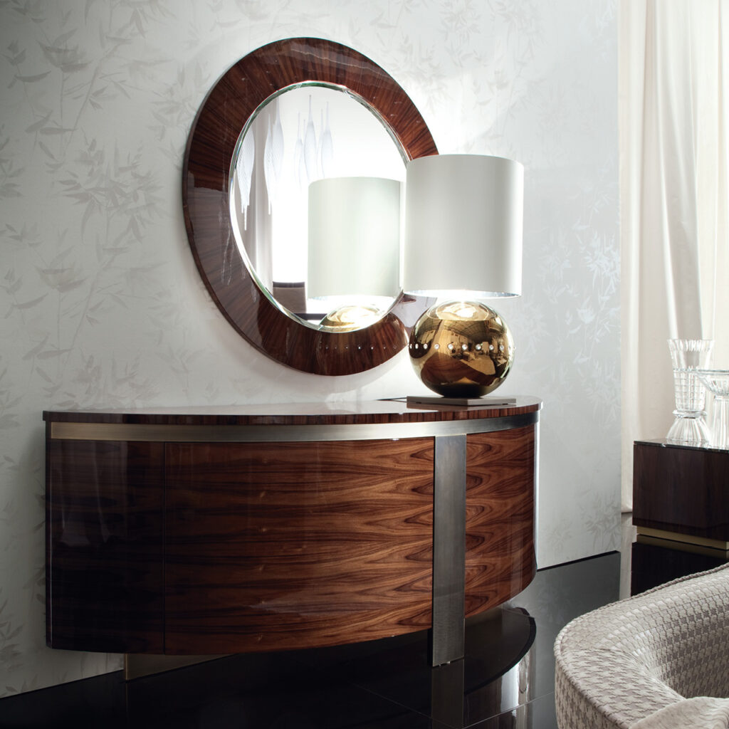 Coliseum round mirror - giorgio collection
