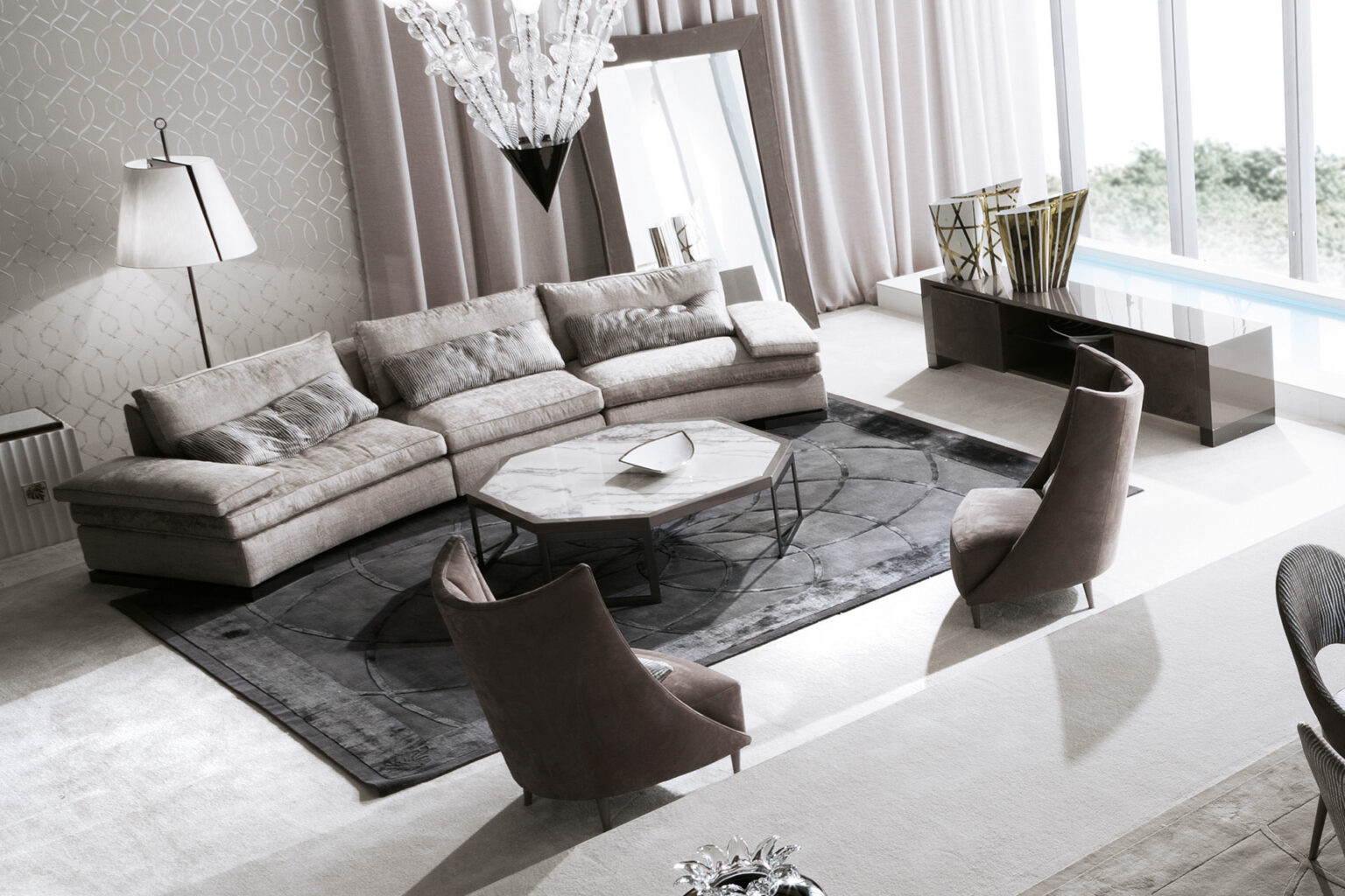 Vision sectional sofa - giorgio collection