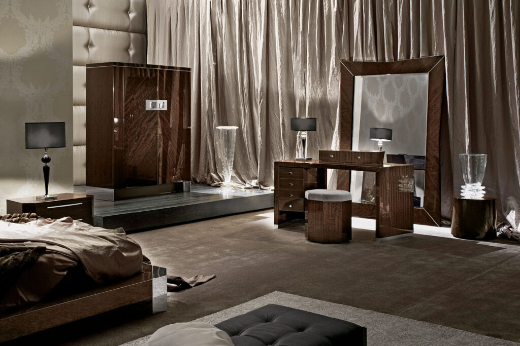 Vogue ottoman vanity desk collection