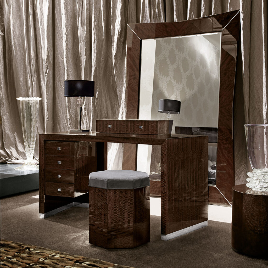 Vogue ottoman vanity desk collection