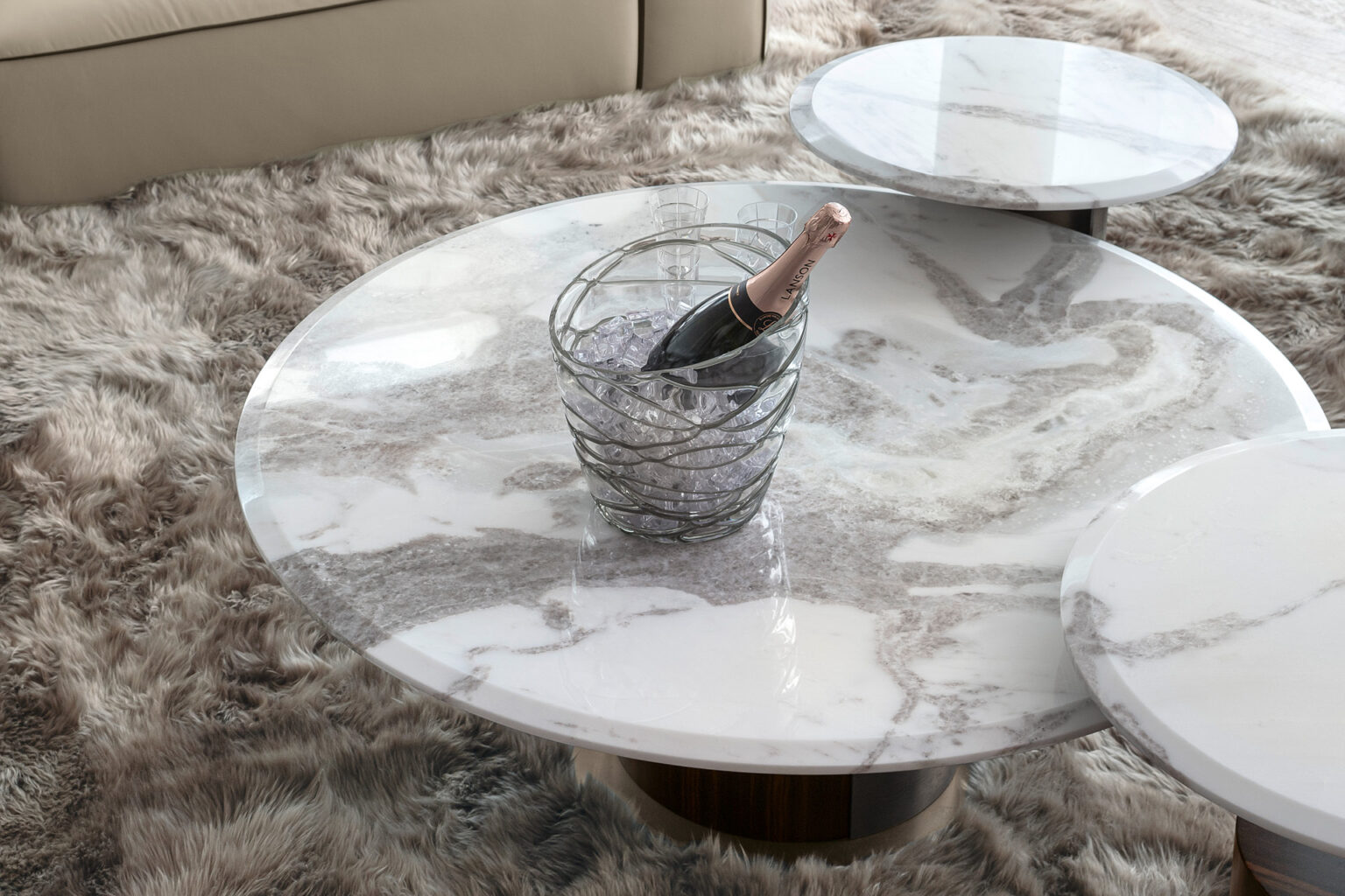 WAVY GLASS / CHAMPAGNE BOWL 28CM - 5924966 main image 0